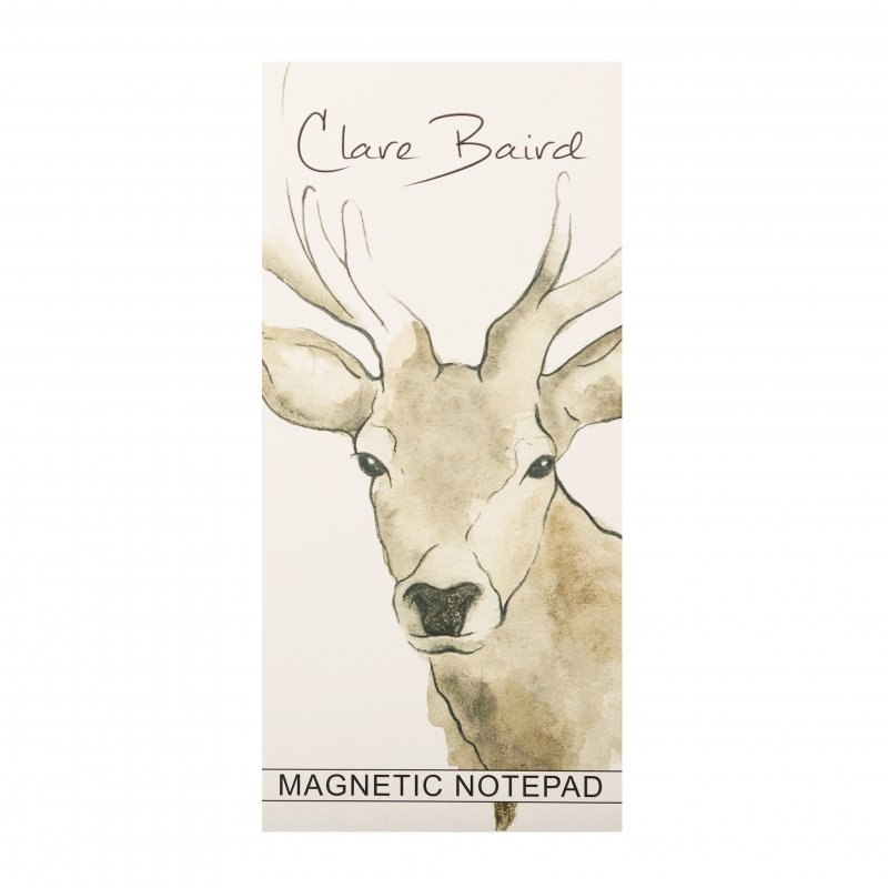 Magnetic Notepad Highland Stag