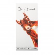 Magnetic Notepad Red Squirrel