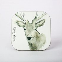 Highland Stag Coaster