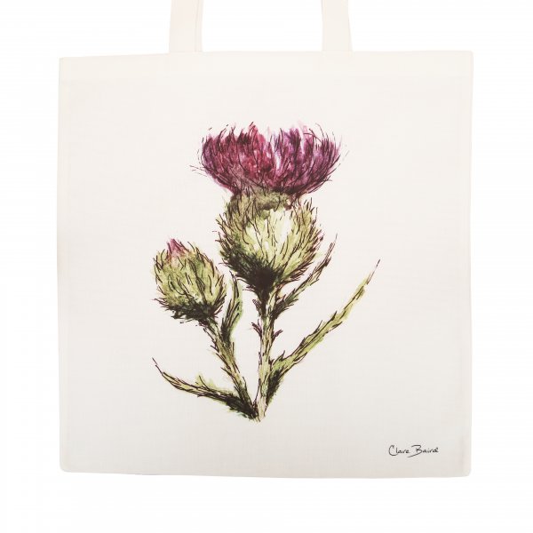 Tote Bag Thistle Flower of Scotland