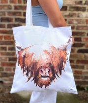 Tote Bag Highland Cow