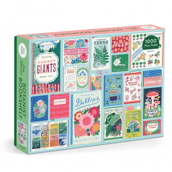 Jigsaw Botanist Bookshelf 1000pc