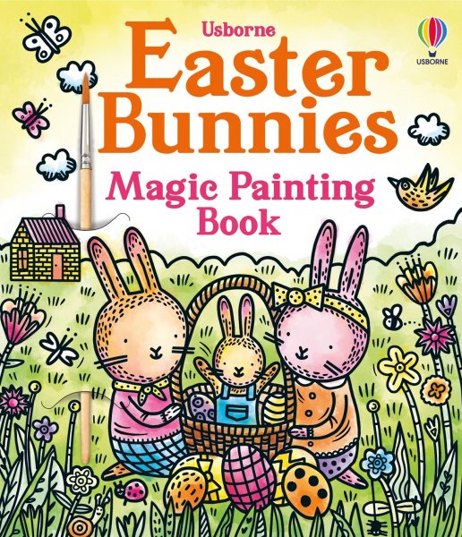 Easter Bunnies Magic Painting Book
