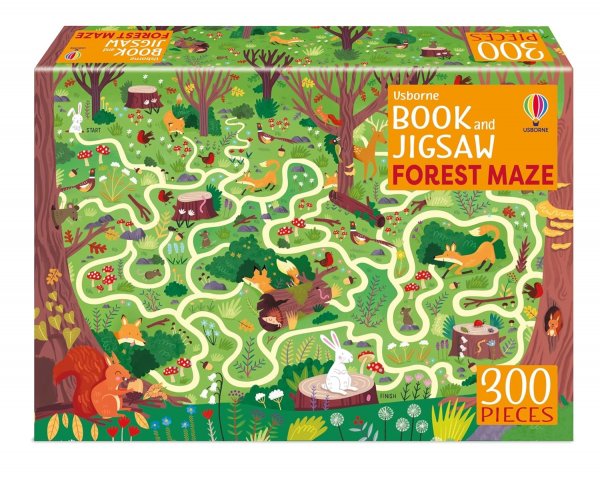 Book & Jigsaw Forest Maze