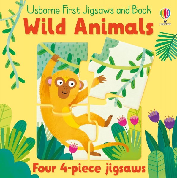 First Book & Jigsaw Wild Animals
