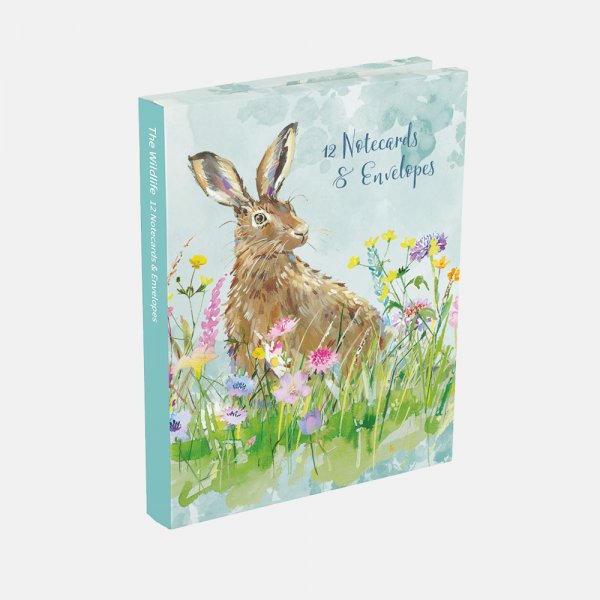 Notecard Wallet Wildlife Hare