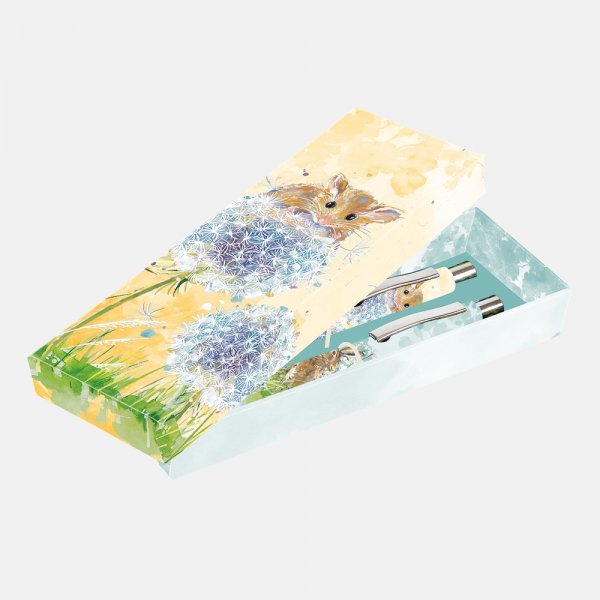 Gift Pen Set Wildlife Field Mouse