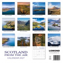 2027 Calendar Scotland From the Air (2 for 10v)
