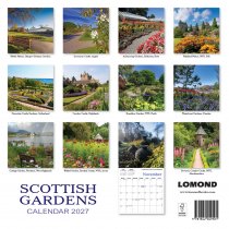 2027 Calendar Scottish Gardens (2 for 10v)