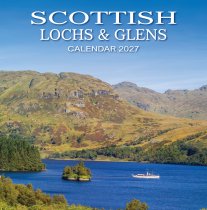 2027 Calendar Scottish Lochs & Glens (2 for 10v)