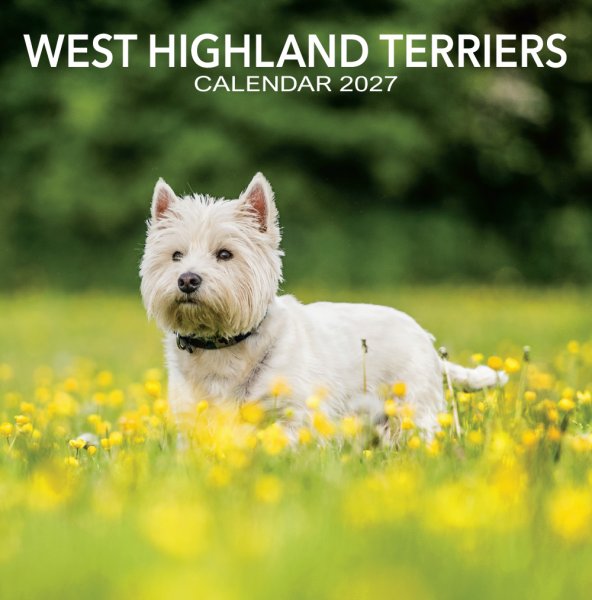 2027 Calendar West Highland Terriers (2 for 10v)