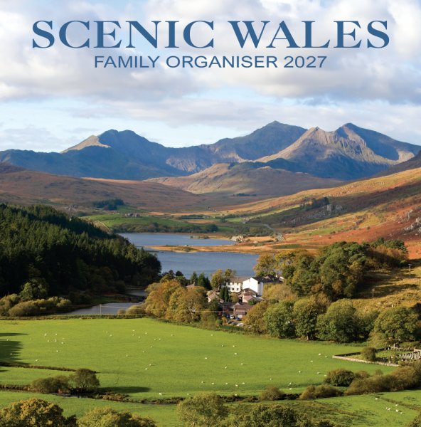2027 Calendar Scenic Wales Family Organiser (2 for 10v)