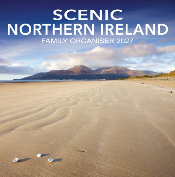 2027 Calendar Scenic Northern Ireland Family Organiser (2 for 10v)