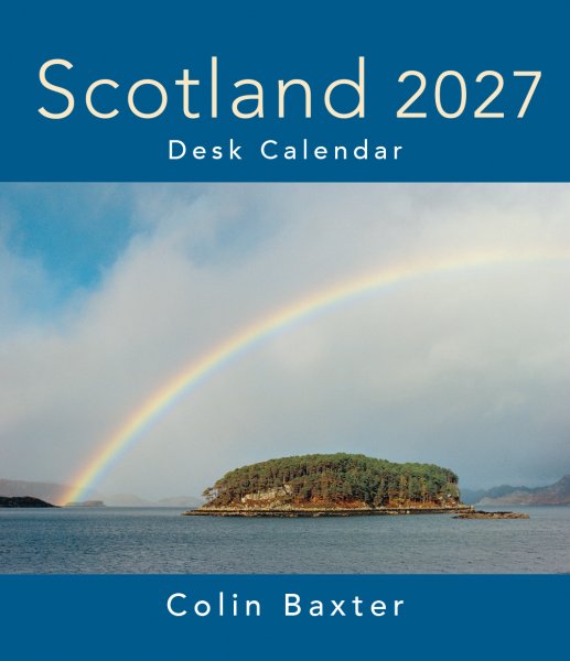 2027 Calendar Scotland Desktop Easel