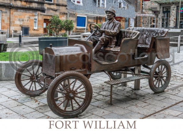 Fort William Bronze Ford Model T Magnet