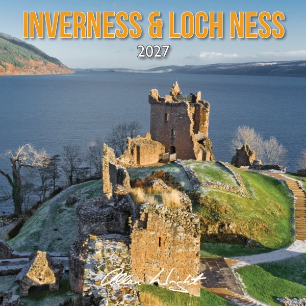 2027 Calendar Inverness & Loch Ness