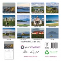2027 Calendar Scottish Islands