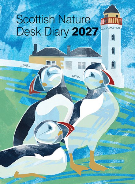 2027 Scottish Nature Desk Diary