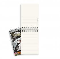 Notebook Pocket Fair Isle Puffins Spiral Bound