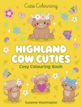 Highland Cow Cuties Cosy Colouring Book
