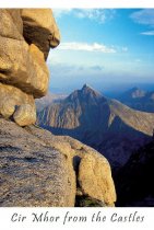Cir Mhor from the Castles Postcard