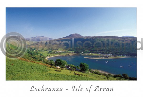 Lochranza From Newton Postcard
