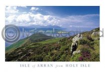 Claughlands, Isle of Arran, from Holy Isle Postcard