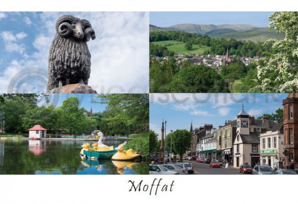 Moffat Composite Postcard