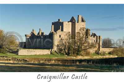 Craigmillar Castle, Edinburgh Postcard