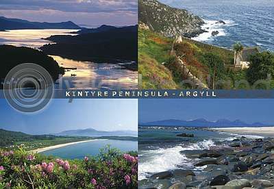 Kintyre Peninsula (1) Postcard