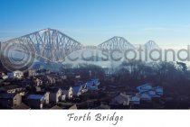 Forth Bridge From North Queensferry Postcard