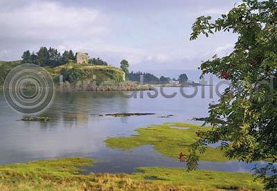 Aros Castle, Isle Of Mull Postcard