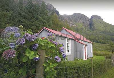 Cottage At Gribun, Mull Postcard
