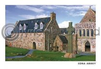 Iona Abbey Postcard