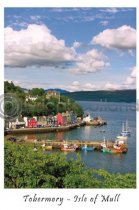 Tobermory Harbour, Classic Postcard