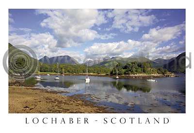 Bishops Bay, Isles Of Glencoe Postcard