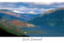 Loch Lomond, Looking North Postcard