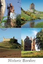 Historic Borders Postcard