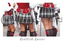 Scottish Lasses Postcard