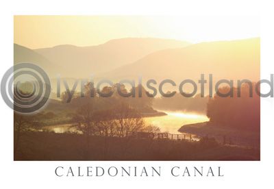 Caledonian Canal Postcard