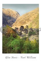 Glen Nevis - Fort William Postcard