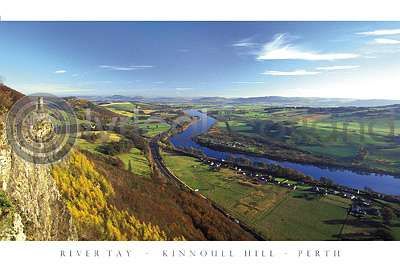 River Tay From Kinnoul Hill Postcard
