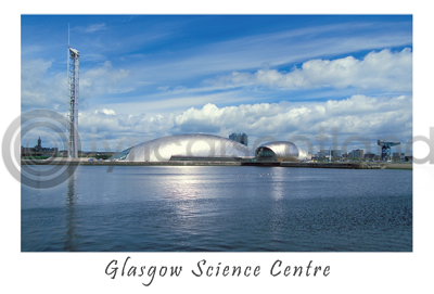 Glasgow Science Centre Postcard