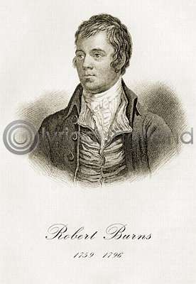 Robert Burns Postcard