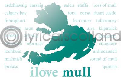 ilove mull postcard