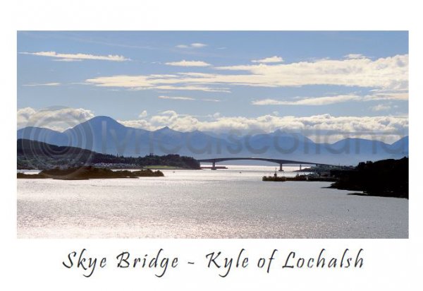 Skye Bridge Postcard