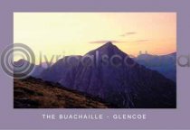 Sunset, Buachaille Etive Mor Postcard
