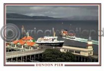 Dunoon Pier Postcard
