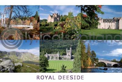 Royal Deeside Composite 1 Postcard