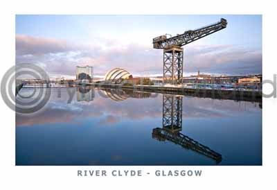 River Clyde - Glasgow Postcard